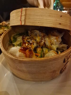 Dumplings at Mama Vegan in Berlin