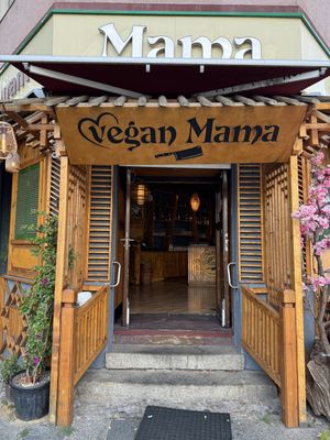 Entrance.  at Mama Vegan in Berlin