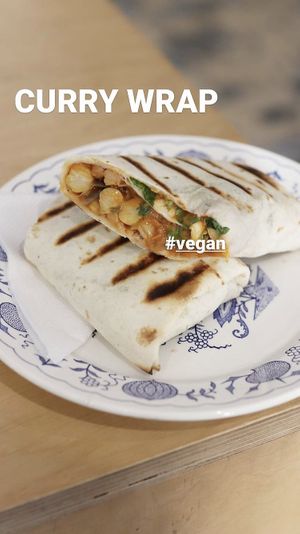 Vegan snack  at Café na cucky in Olomouc