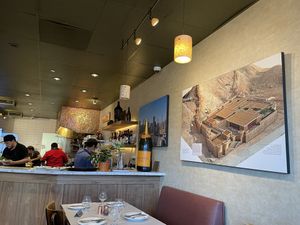 Cooking your vegan meal  at Daryoush Persian Cuisine in Walnut Creek