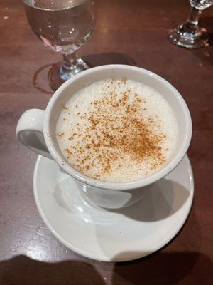 chai with soy  at Le Casse-Crêpe Breton in Quebec
