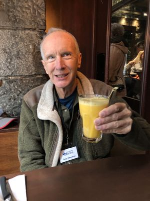 Fresh oj   at Le Casse-Crêpe Breton in Quebec