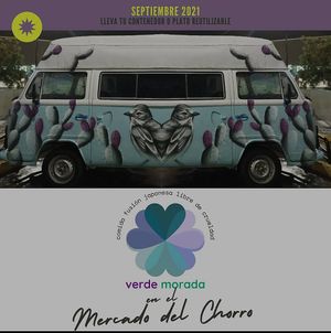 Los viernes en el mercado del Chorro. También estamos disponibles para eventos. at La Verde Morada in Monterrey