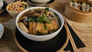 Pho vege at ISTOK in Belgrade