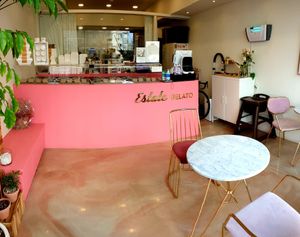 counter at Estate Gelato - 에스따떼젤라또 in Seoul