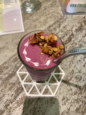 Dragon fruit smoothie   at Sauce Tree Kuta in Kuta