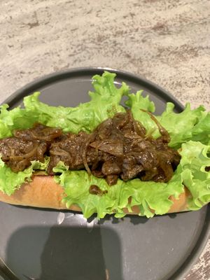 Peppered steak sub  at Sauce Tree Kuta in Kuta