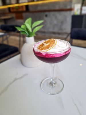 Beetbox Rhythm - Beetroot juice mixed with syrup and lime juice. at Sauce Tree Kuta in Kuta