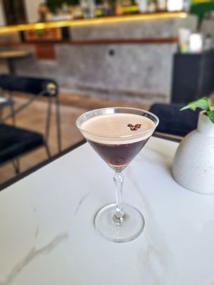 Cold Brew Martini - Cold brew coffee mixed with syrup. at Sauce Tree Kuta in Kuta