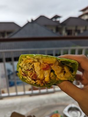 Balifornia with tempeh at Sauce Tree Kuta in Kuta
