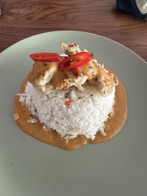 Vegan butter chicken   at Sauce Tree Kuta in Kuta