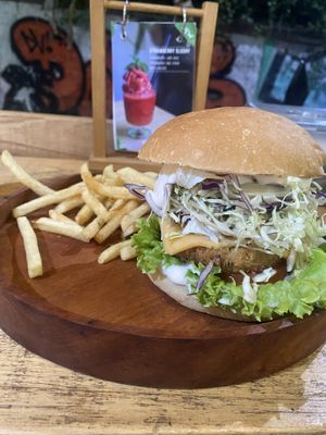 Colonel Burger  at Sauce Tree Kuta in Kuta