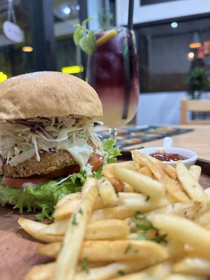 Colonel burger  at Sauce Tree Kuta in Kuta