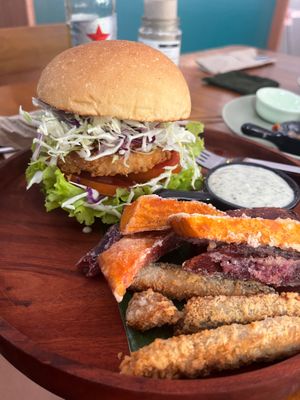 colonel burger 9/10  at Sauce Tree Kuta in Kuta