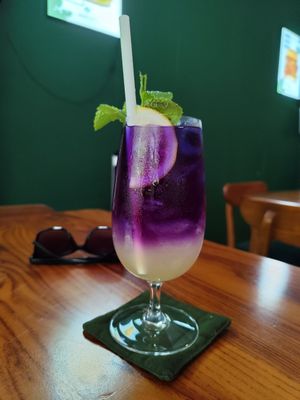 Magenta lemonade at Sauce Tree Kuta in Kuta
