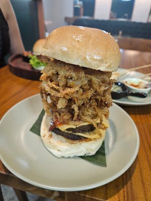 Double Cheeseburger at Sauce Tree Kuta in Kuta