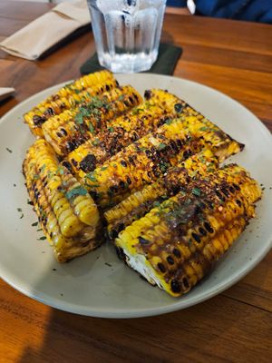 Grilled corn at Sauce Tree Kuta in Kuta