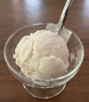 Vanilla gelato  at Sauce Tree Kuta in Kuta