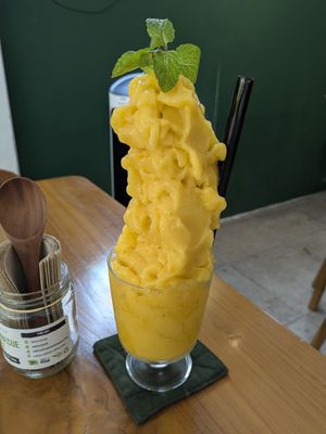 Mango Slushie at Sauce Tree Kuta in Kuta