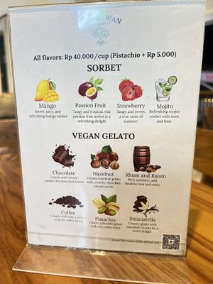 Better study up, cause they all sound really tasty   at Sauce Tree Kuta in Kuta