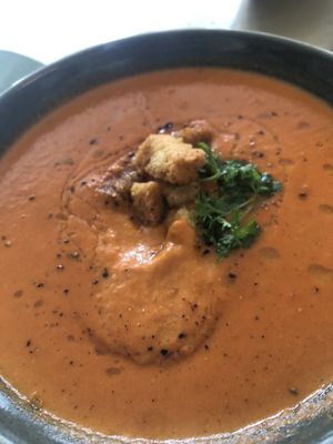 Tomato soup   at Widunderbar in Moss