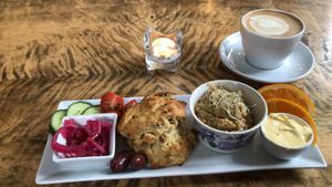 Vegan breakfast   at Widunderbar in Moss