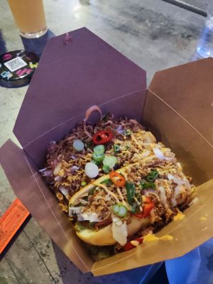 Bahn mi with tofu and avocado at Hello Oriental in Manchester