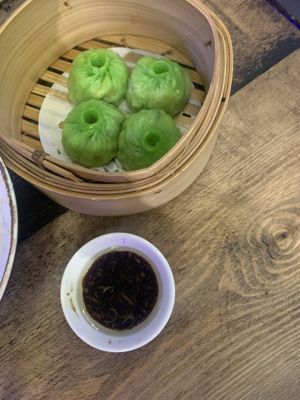 Vegan dimsum   at Hello Oriental in Manchester