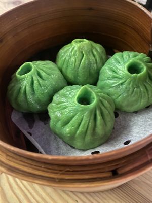 Sci fi looking dumplings   at Hello Oriental in Manchester