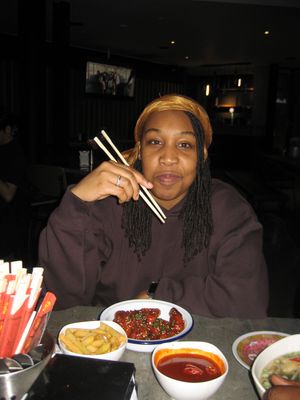 Korean bbq setain wings   at Hello Oriental in Manchester