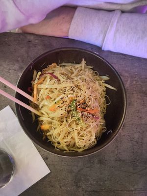 Noodles at Hello Oriental in Manchester