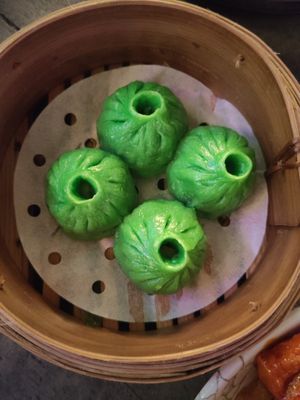 Dim sum filled with vegetables at Hello Oriental in Manchester