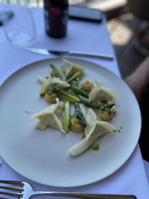 Ravioli  at Vetri Restaurant in Venice