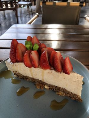 Vegan and gluten free!  at Zygos Urban Garden in Crete