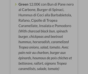 Vegan on the menu at Lo Ratrak Food & Drink in La Thuile