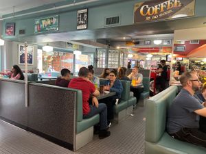 Interior   at Zak's Diner in Ottawa