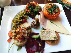 Some of the options at Ecco in Cologne