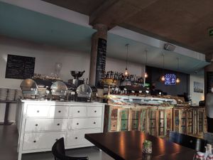 The buffet at Ecco in Cologne