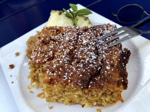 carrot cake at Ecco in Cologne