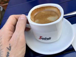 good coffee at Ecco in Cologne