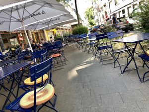 outside at Ecco in Cologne