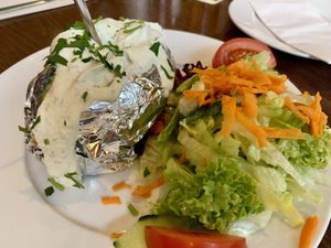 potato & salad at Ecco in Cologne