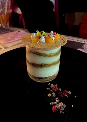 Tiramisú  at Casa Sanz at Hotel Bidasoa in Santiago