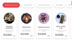 Menù  at Casa Sanz at Hotel Bidasoa in Santiago