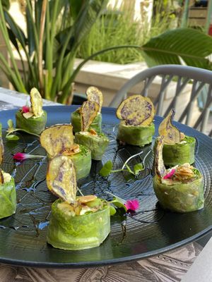 Alta vibración  #Veganuary at Casa Sanz at Hotel Bidasoa in Santiago