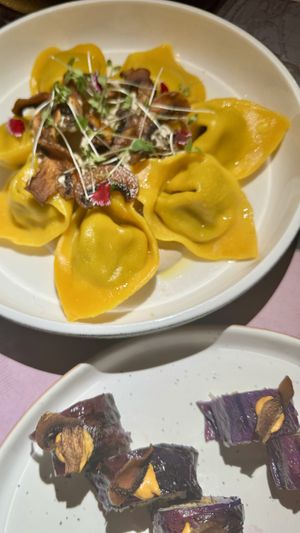 Capeletti de Estación  at Casa Sanz at Hotel Bidasoa in Santiago