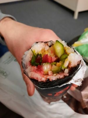 Vegan Burrito at miruSUSHI in Flensburg