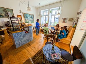 Inside of Kaufladen Speyer Unverpackt Café at Kaufladen Speyer Unverpackt in Speyer