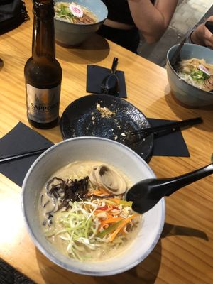Ramen vegan vorn   at Daikichi Ramen Bar in Murcia