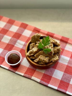 Seitan at Oh My Fries in Los Angeles